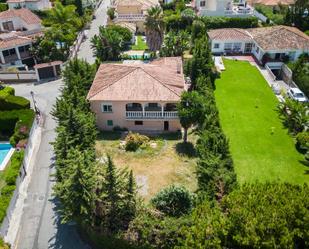 Exterior view of House or chalet for sale in Marbella  with Private garden, Terrace and Alarm