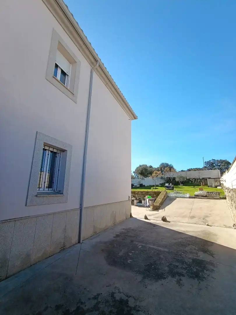 Vista exterior de Casa o xalet en venda en Mata de Alcántara amb Moblat