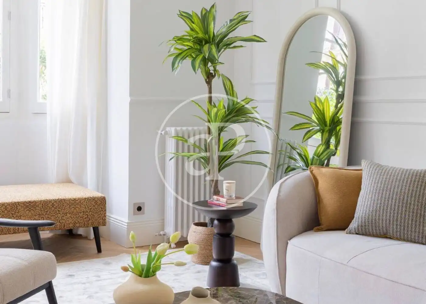 Sala de estar de Piso en venta en  Madrid Capital con Aire acondicionado, Calefacción y Trastero