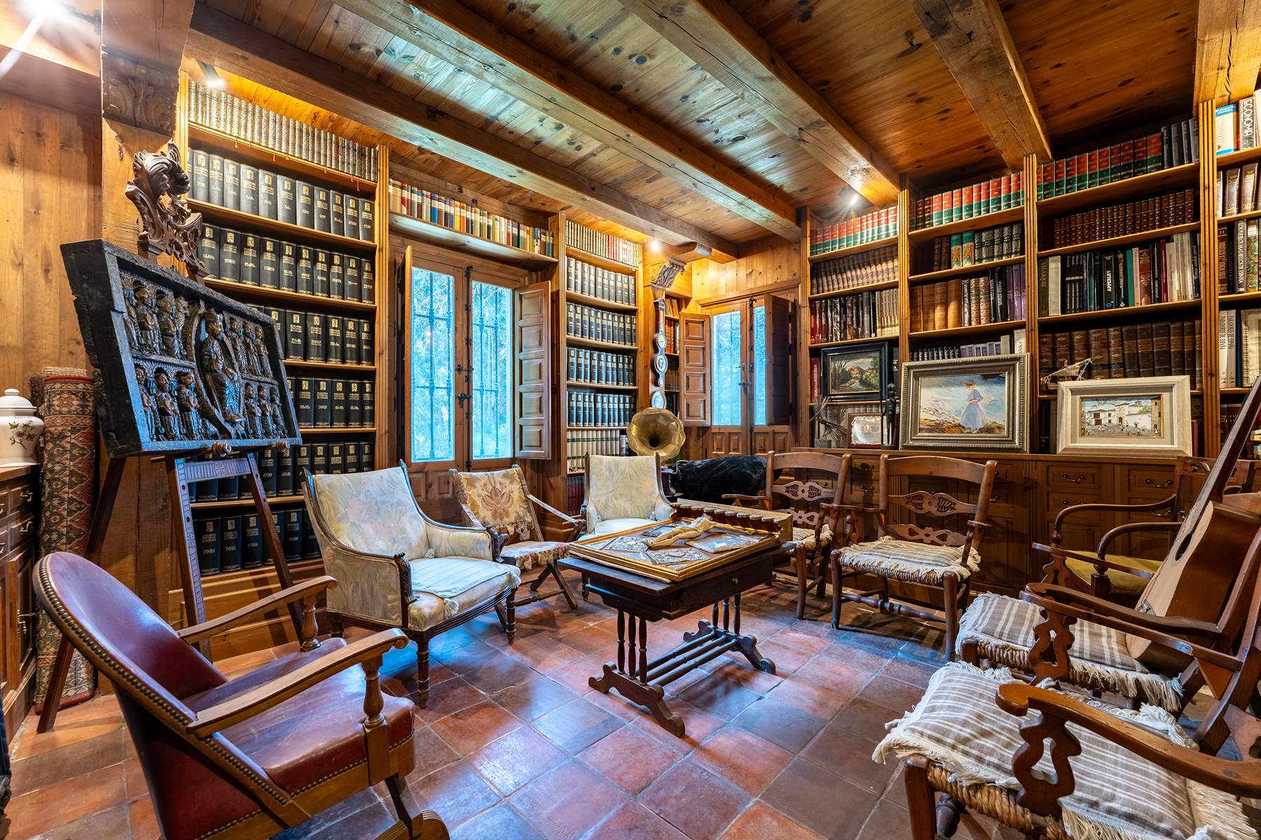 Living room of House or chalet for sale in  Granada Capital  with Air Conditioner, Heating and Private garden