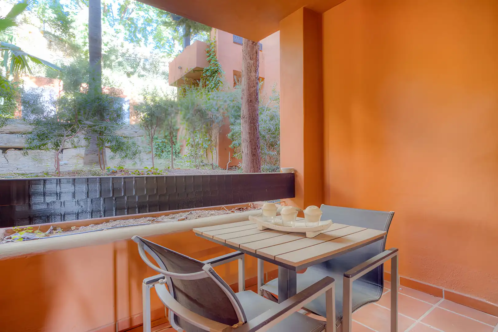 Terrassa de Planta baixa en venda en Marbella amb Aire condicionat, Terrassa i Piscina