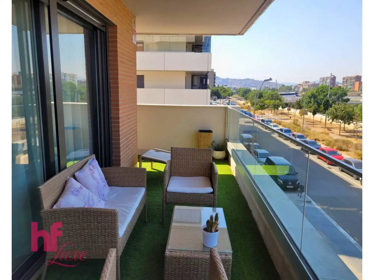 Terraza de Piso en venta en Sant Adrià de Besòs con Aire acondicionado, Calefacción y Parquet