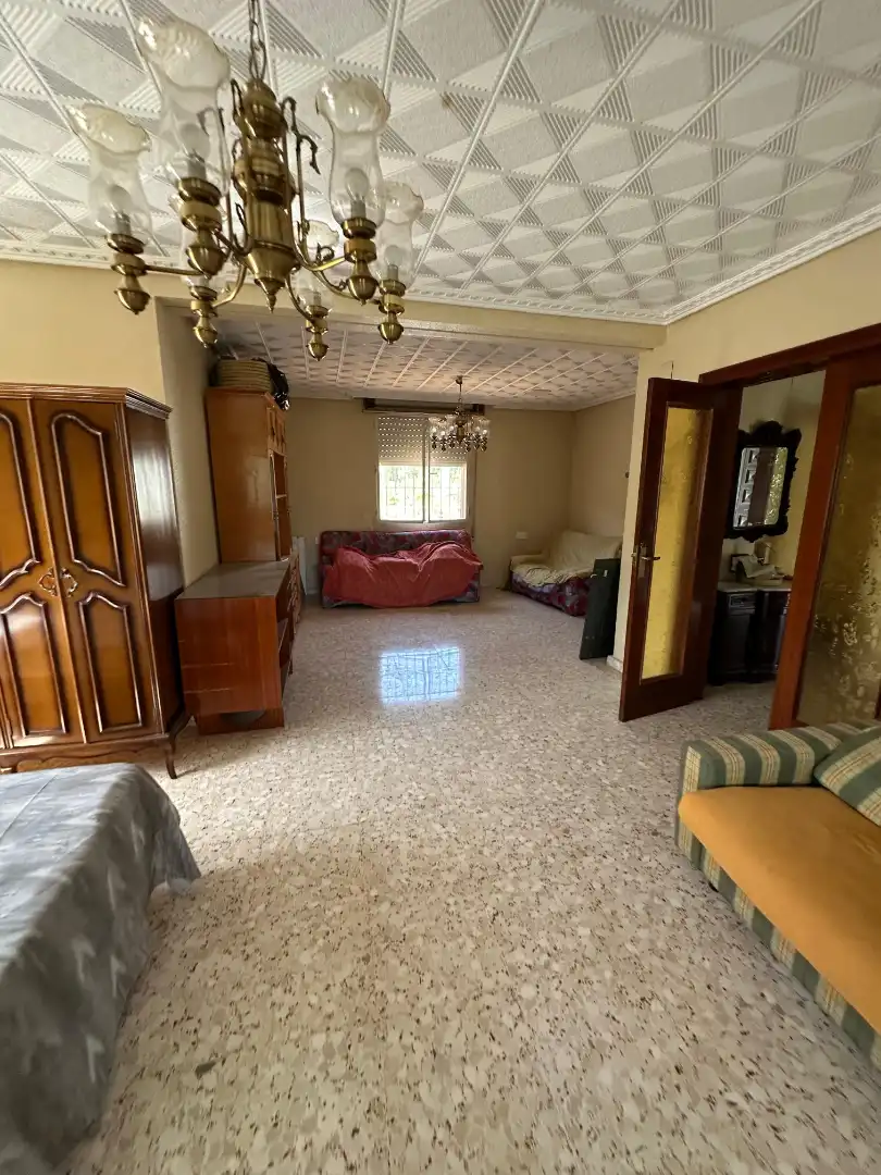 Sala de estar de Casa o chalet en venta en Jaén con Aire acondicionado, Jardín privado y Terraza