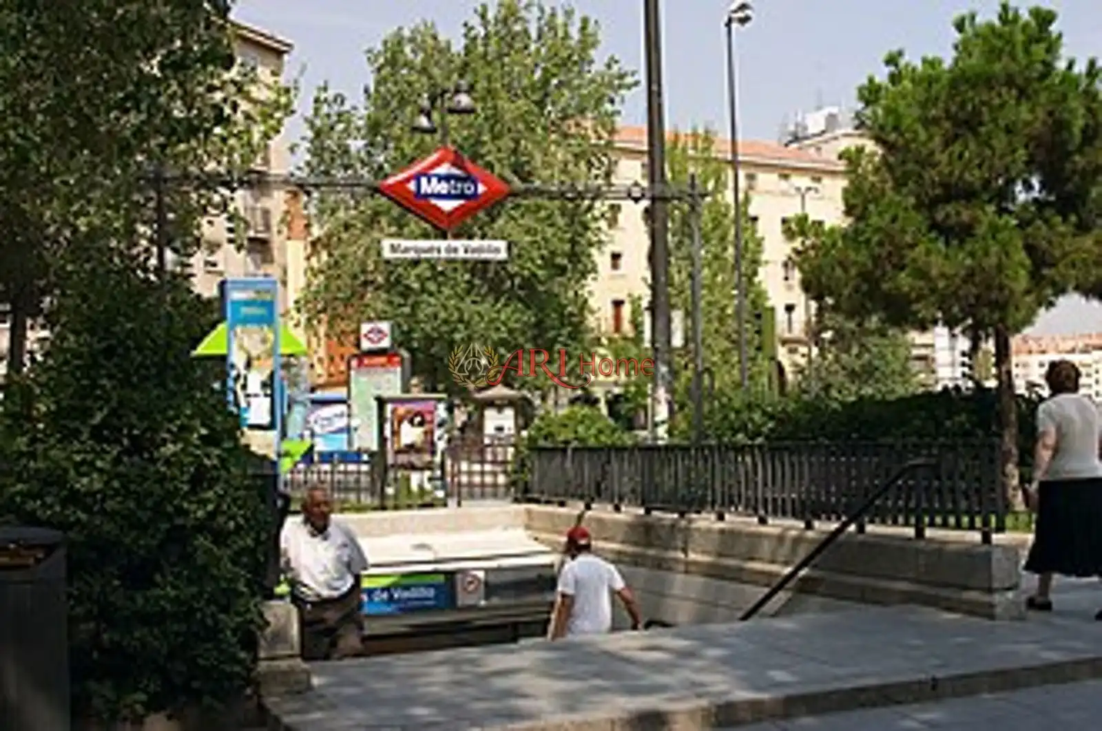 Vista exterior de Pis de lloguer en Madrid amb Calefacció i Moblat