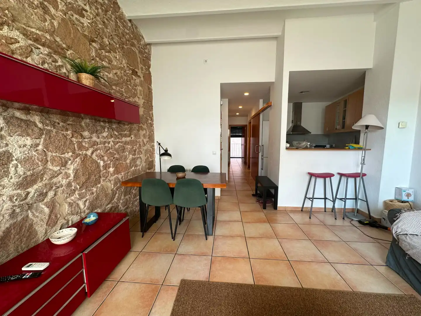 Dining room of Flat for rent in Sant Feliu de Guíxols  with Terrace and Furnished