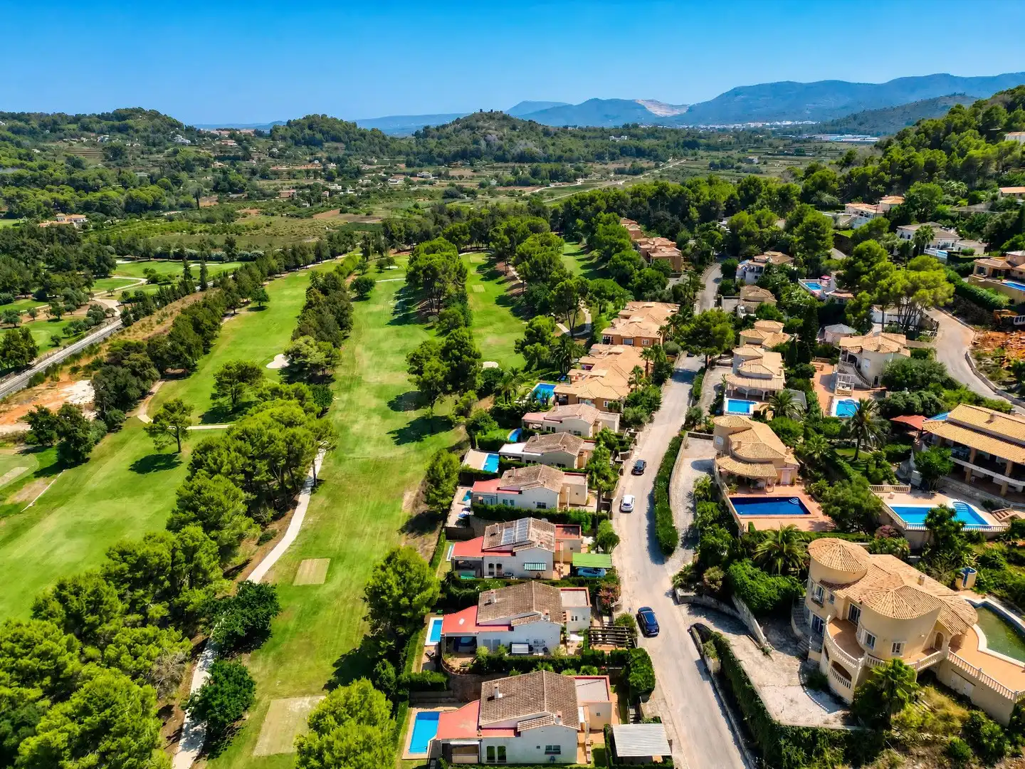 Exterior view of Houses for sale in Pedreguer  with Air Conditioner, Heating and Private garden