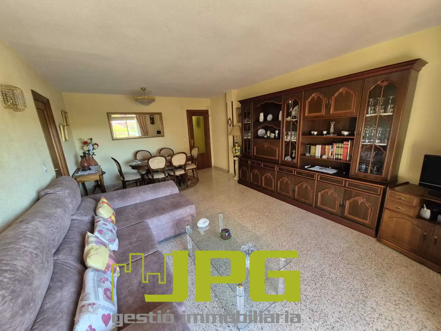Sala d'estar de Pis en venda en Sant Joan d'Alacant amb Aire condicionat, Moblat i Forn