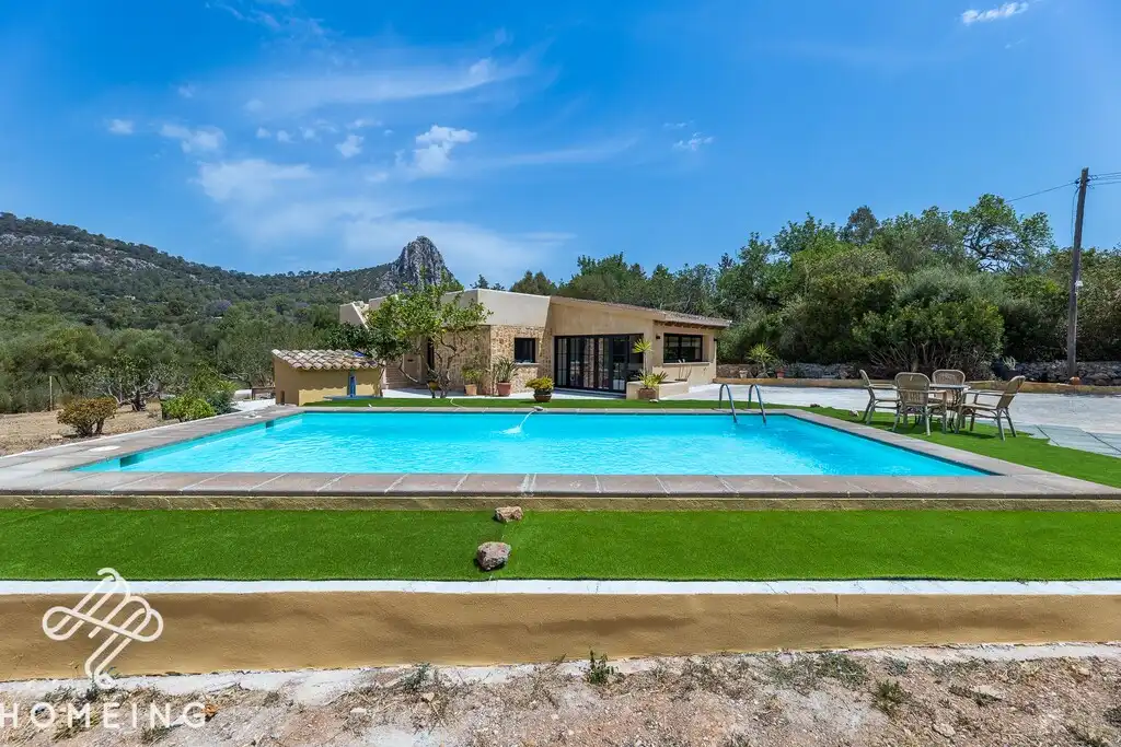 Swimming pool of Country homes for rent in Llucmajor  with Air Conditioner, Private garden and Swimming Pool