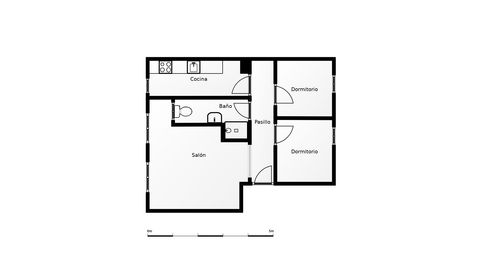 Foto 5 de Pis de lloguer a Amposta, Madrid Capital