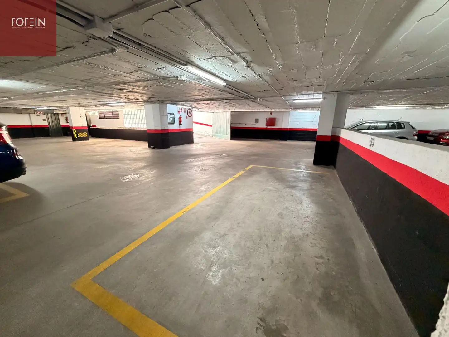 Parking of Flat for rent in Madrid  with Heating, Terrace and Storage room