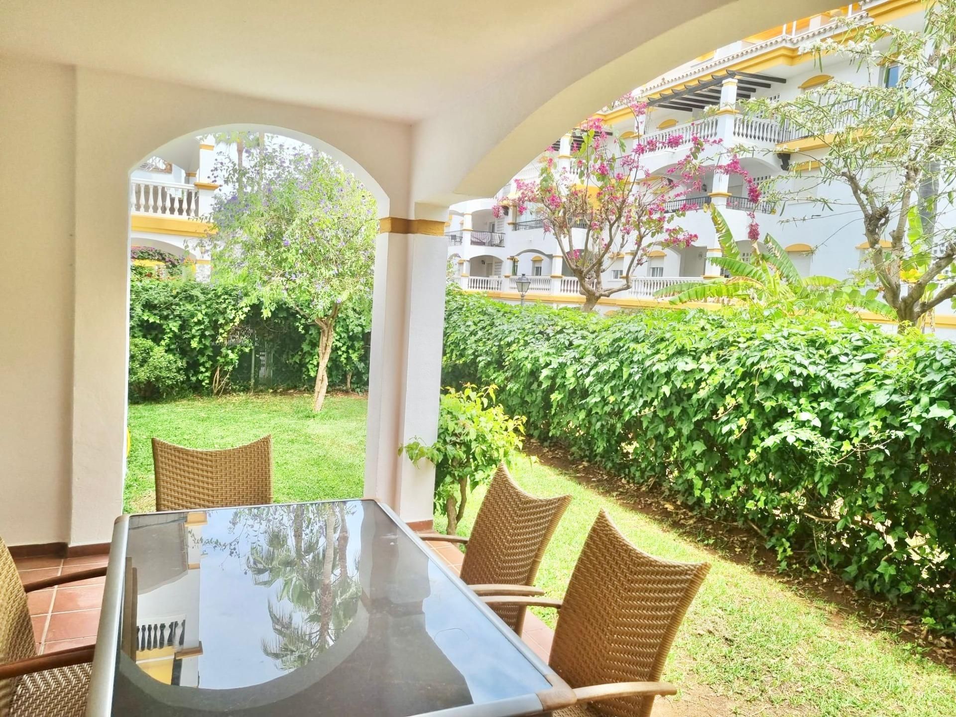 Jardí de Planta baixa de lloguer en Marbella amb Aire condicionat, Jardí privat i Terrassa
