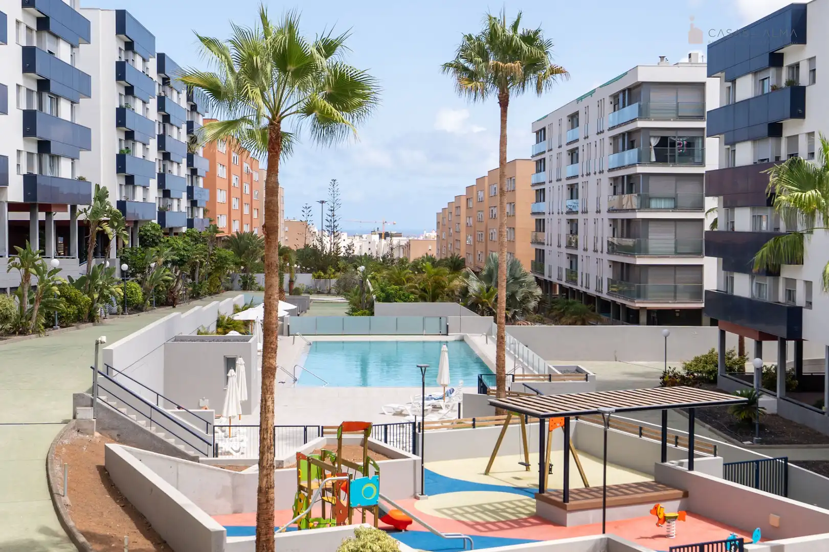 Swimming pool of Flat for sale in Las Palmas de Gran Canaria  with Terrace, Storage room and Community pool