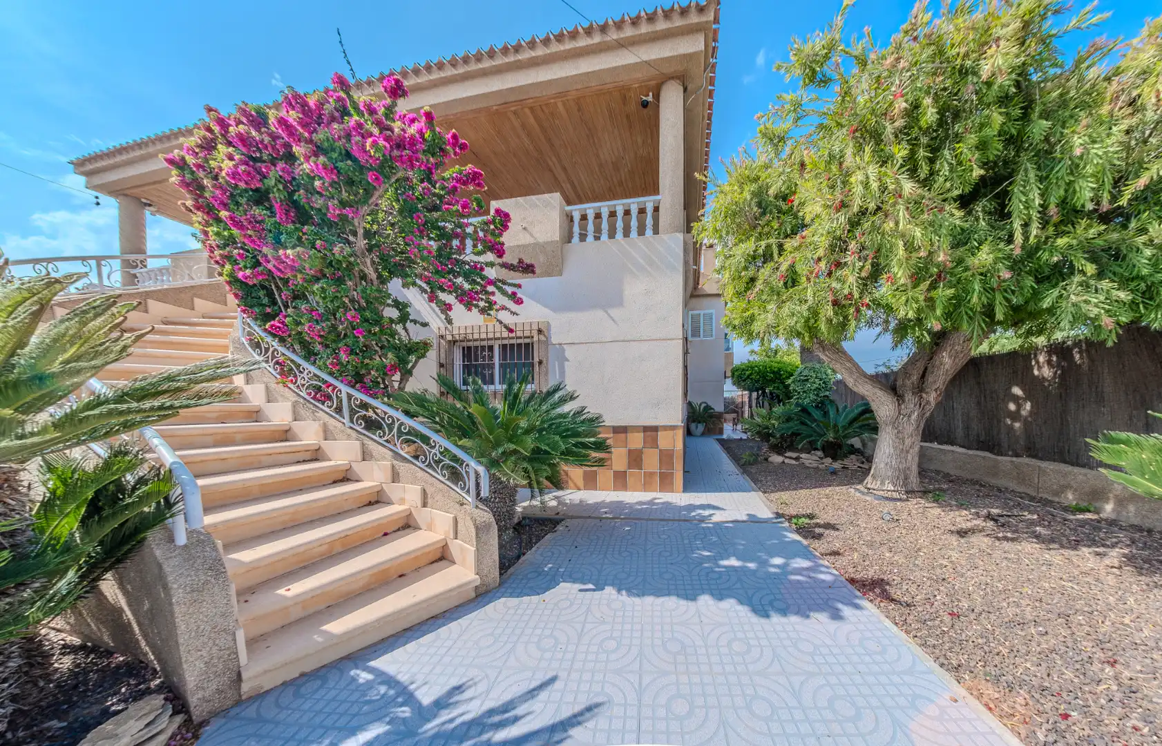 Exterior view of Houses for sale in Murcia  with Air Conditioner, Private garden and Terrace