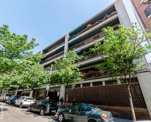 Exterior view of Planta baja for sale in  Barcelona Capital  with Heating, Parquet flooring and Furnished
