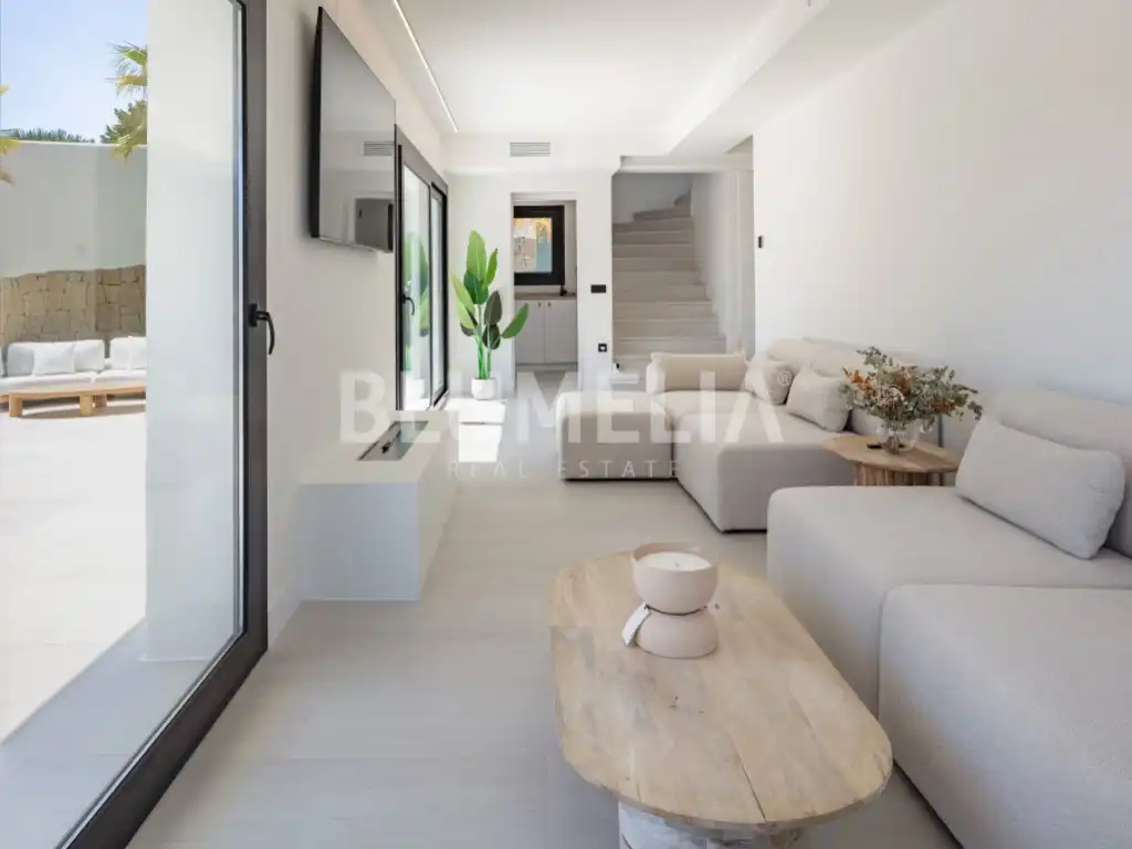 Sala de estar de Casa o chalet en venta en Jávea / Xàbia con Aire acondicionado y Calefacción