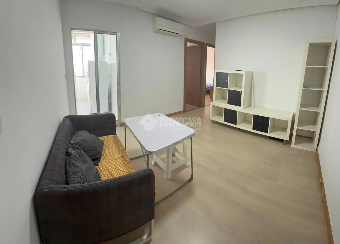 Living room of Flat for sale in Getafe  with Air Conditioner, Terrace and Furnished
