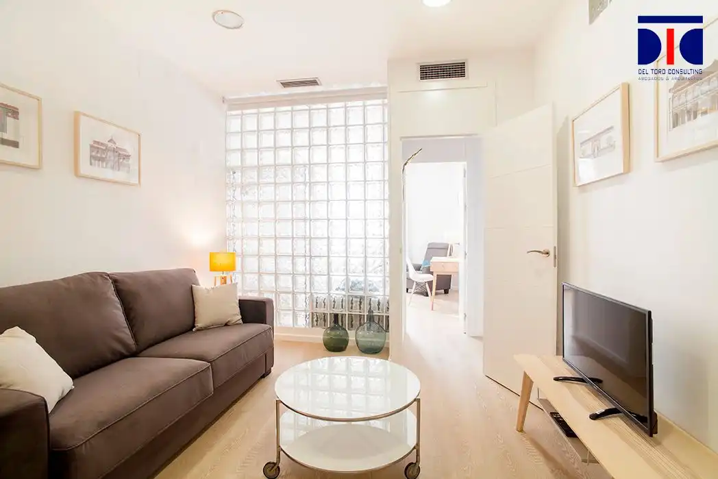Wohnzimmer von Wohnung zur Miete in Sevilla mit Klimaanlage, Heizung und Parkett