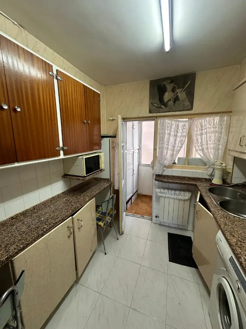 Küche von Wohnung zum Verkauf in Valladolid mit Heizung, Möbliert und Balkon