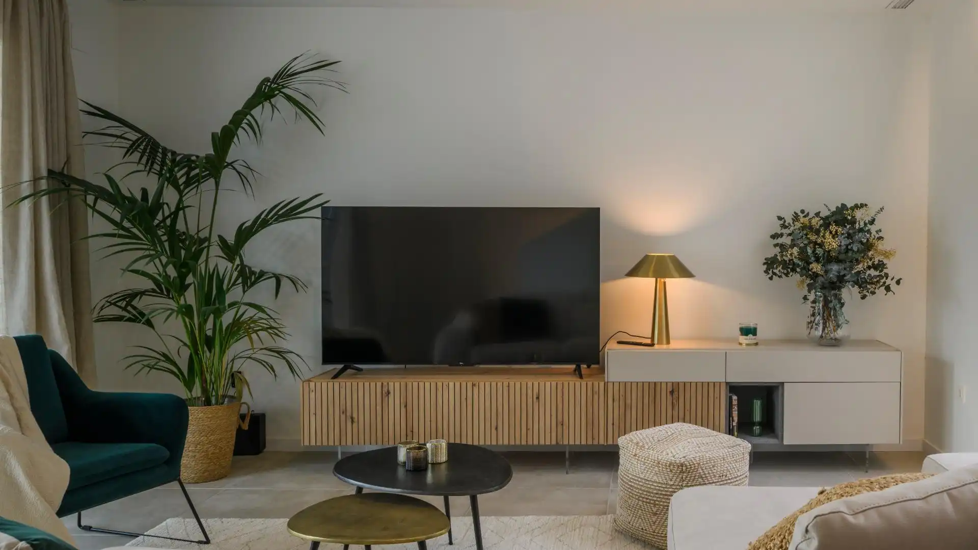Sala d'estar de Casa o xalet en venda en Murcia amb Aire condicionat, Jardí privat i Terrassa