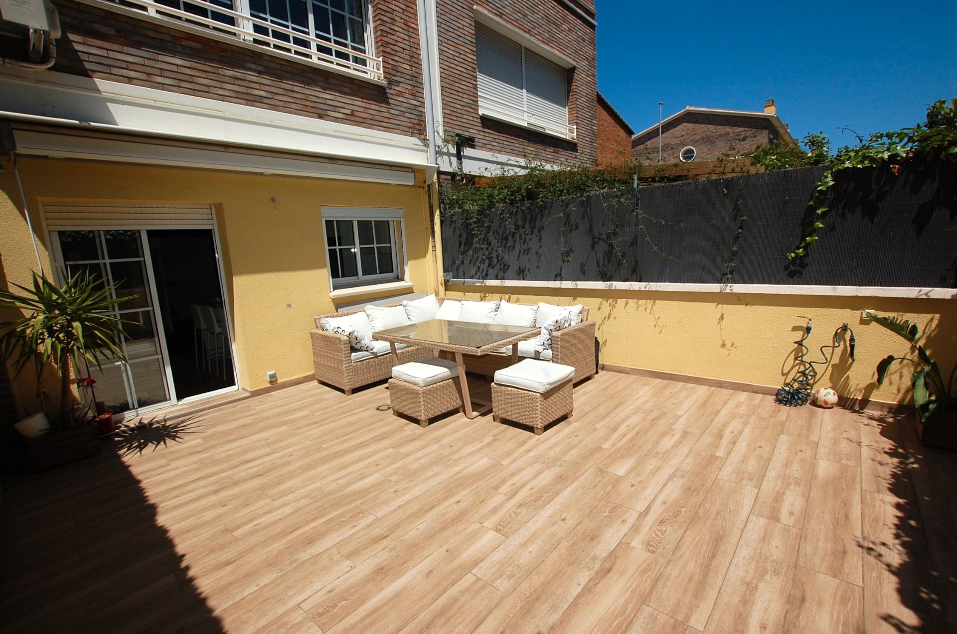 Terrace of Single-family semi-detached to rent in Gavà  with Air Conditioner, Heating and Private garden