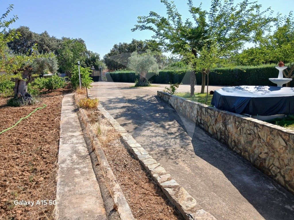 Vista exterior de Casa o xalet en venda en Badajoz Capital amb Aire condicionat, Jardí privat i Terrassa