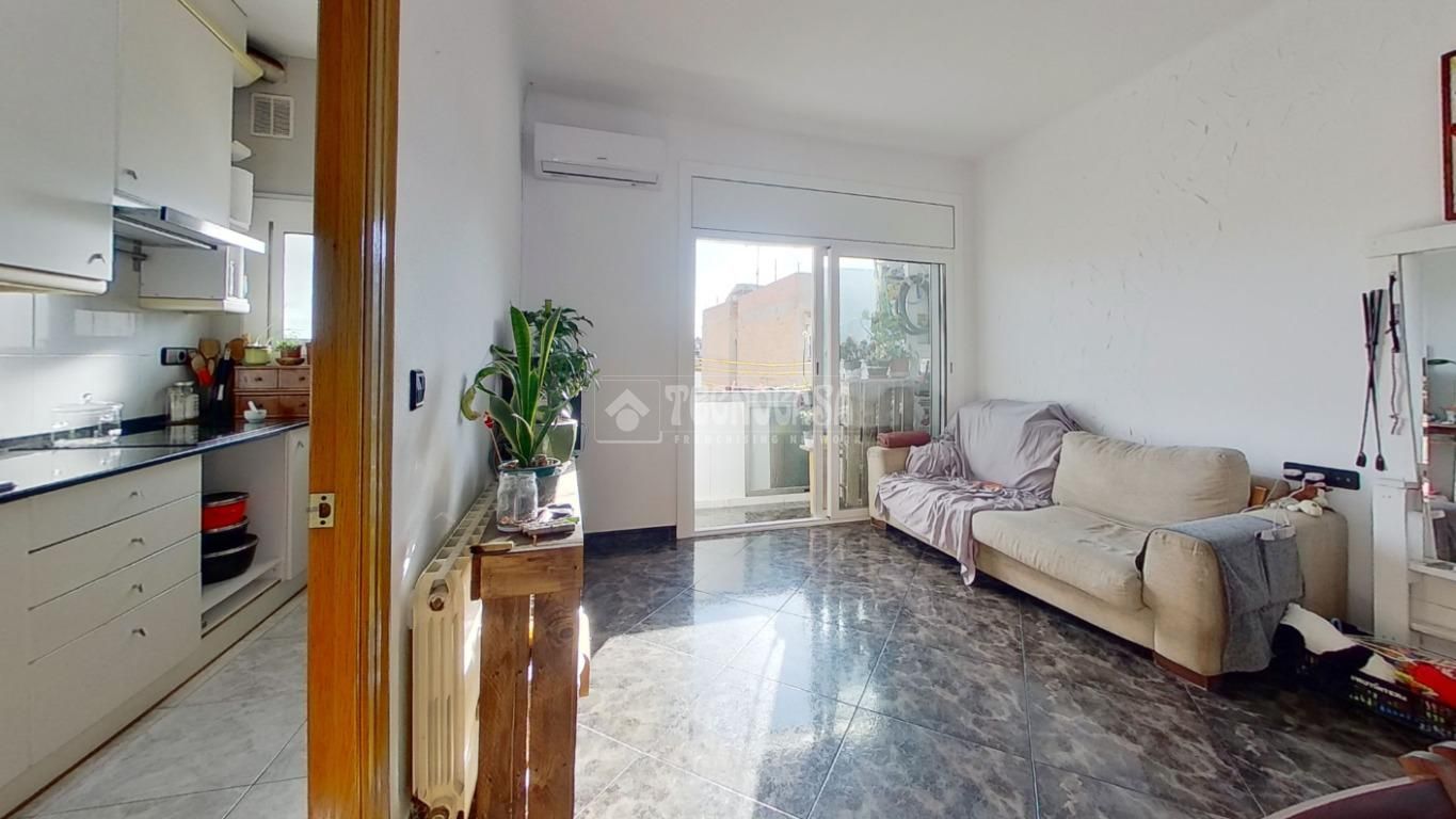 Sala d'estar de Pis en venda en Sabadell amb Aire condicionat, Calefacció i Terrassa