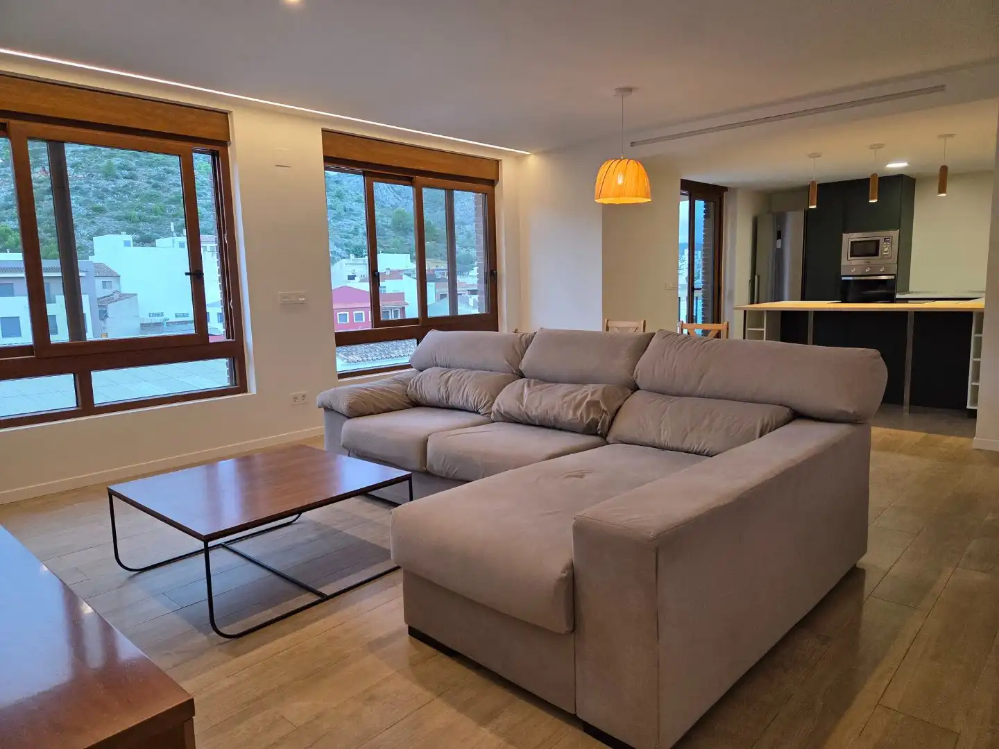 Living room of Flat for rent in Centro