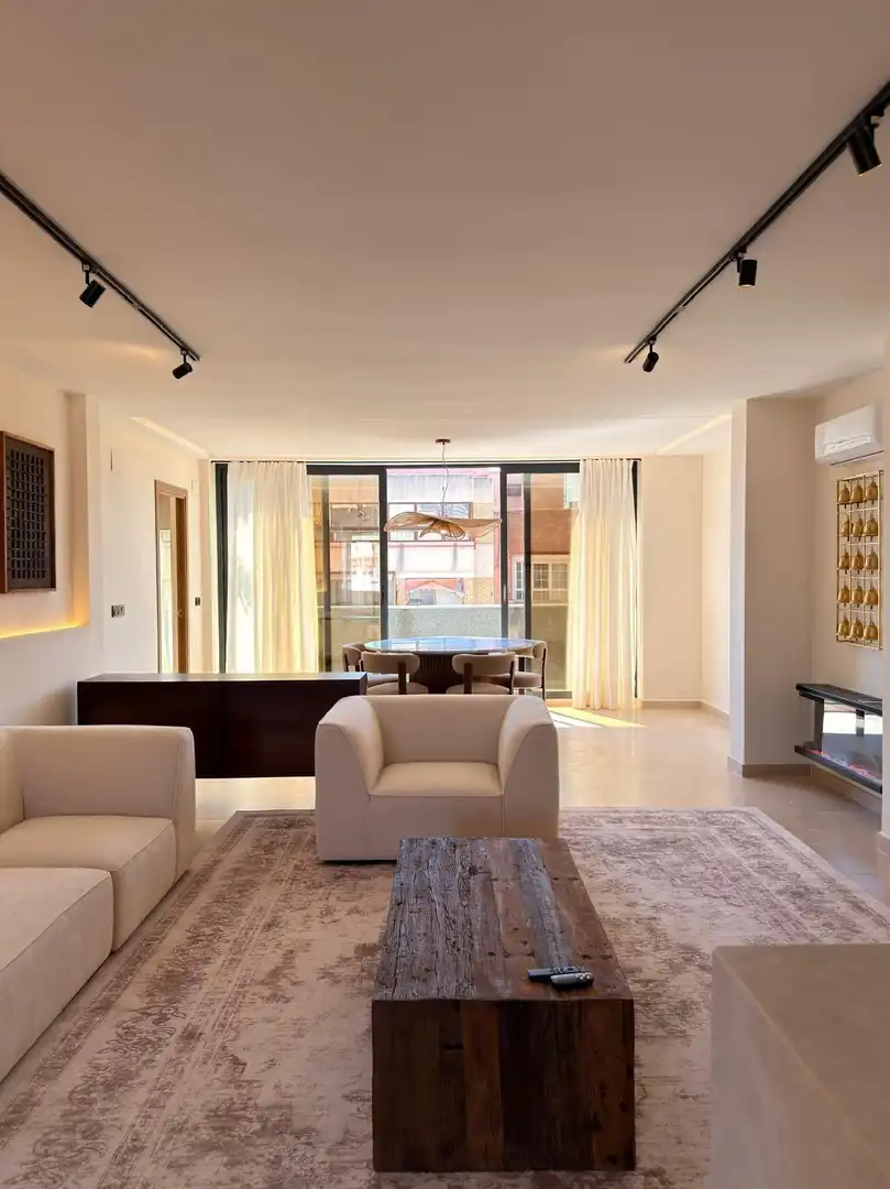 Wohnzimmer von Dachboden zur Miete in Alicante / Alacant mit Klimaanlage, Heizung und Terrasse