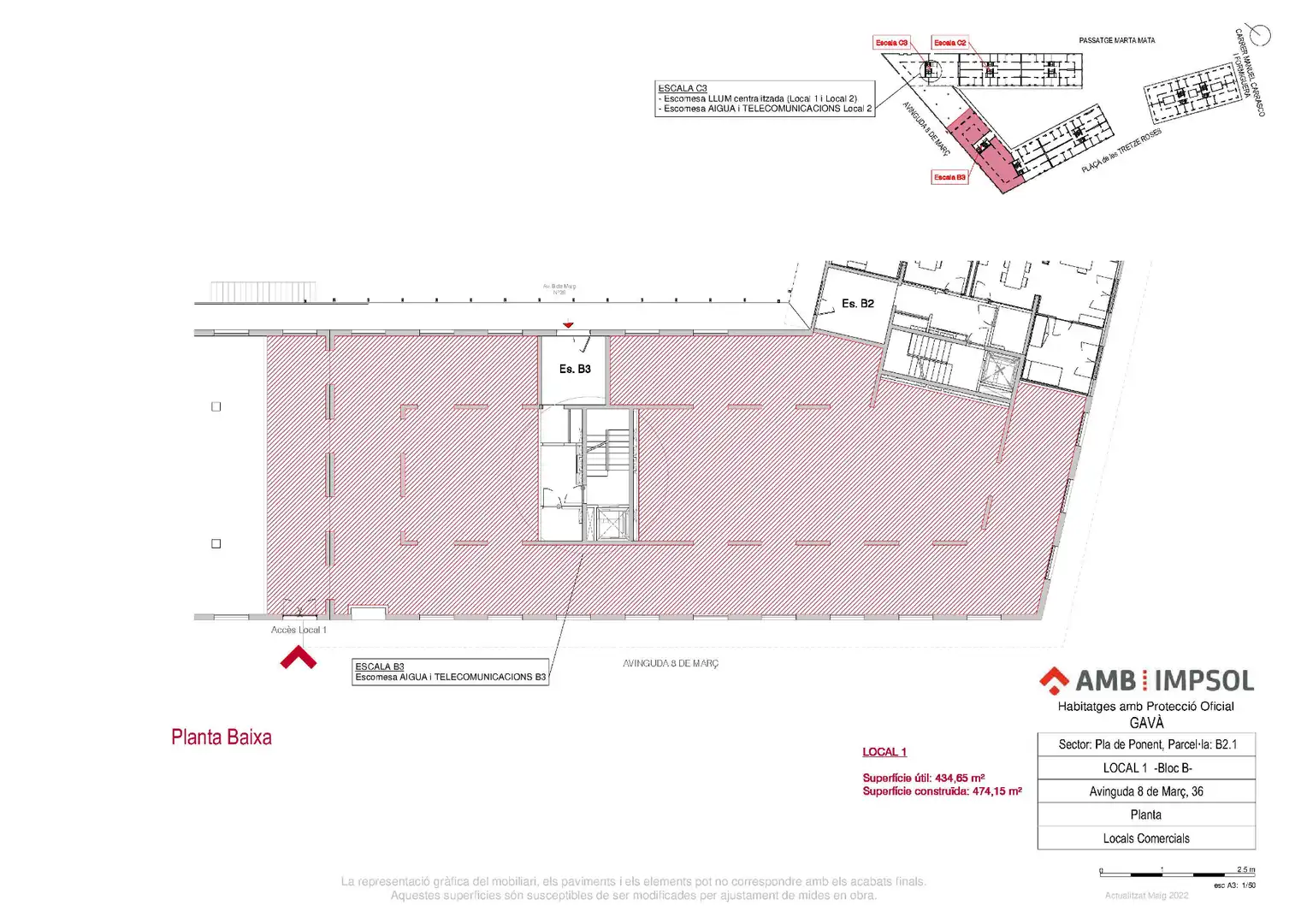 Business premises for sale in Avinguda del Vuit de Març 38, imagen 6