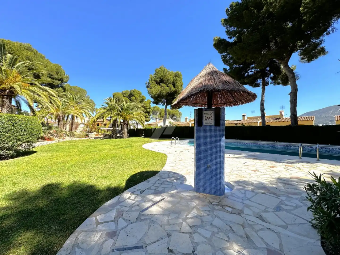 Garten von Wohnungen zum Verkauf in Moraira mit Klimaanlage, Heizung und Privatgarten