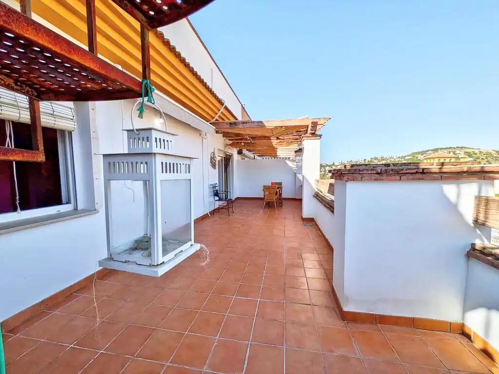 Terrasse von Dachboden zur Miete in Alcaucín, Málaga