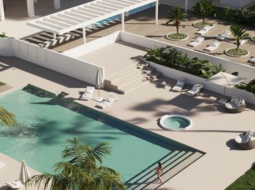 Appartement compact avec piscine à vendre à Calle Letonia
