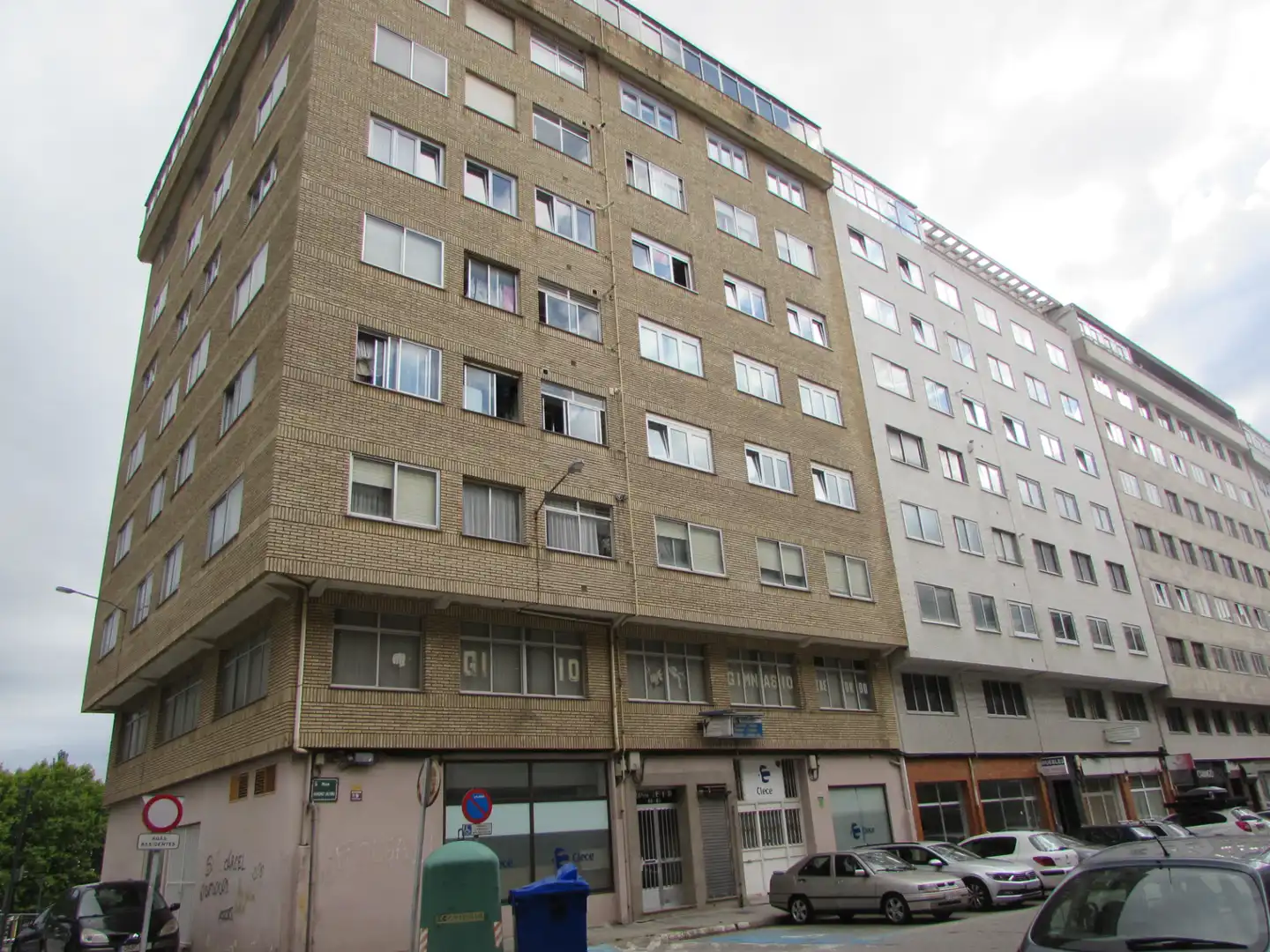Vista exterior de Pis en venda en Ferrol amb Calefacció, Traster i Moblat