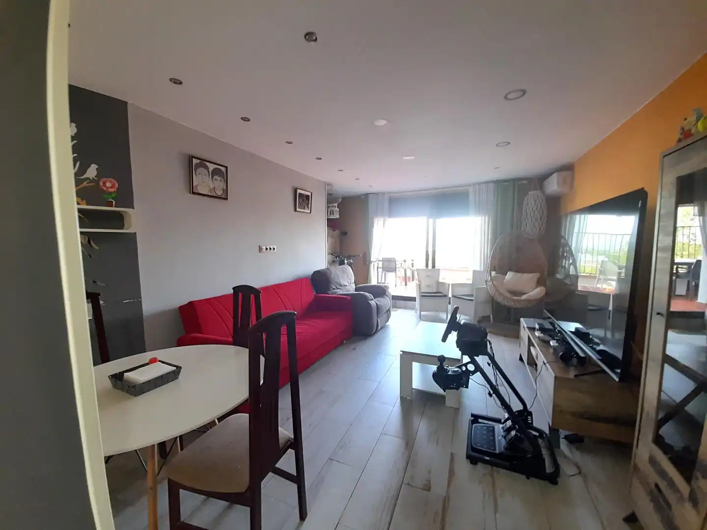 Sala de estar de Ático en venta en El Prat de Llobregat con Calefacción y Horno