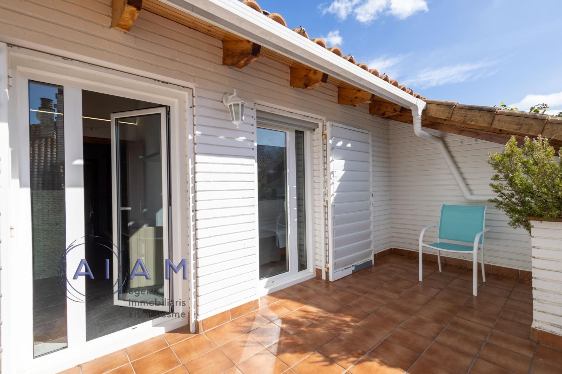 Terrace of Single-family semi-detached for sale in Santa Susanna  with Private garden and Terrace