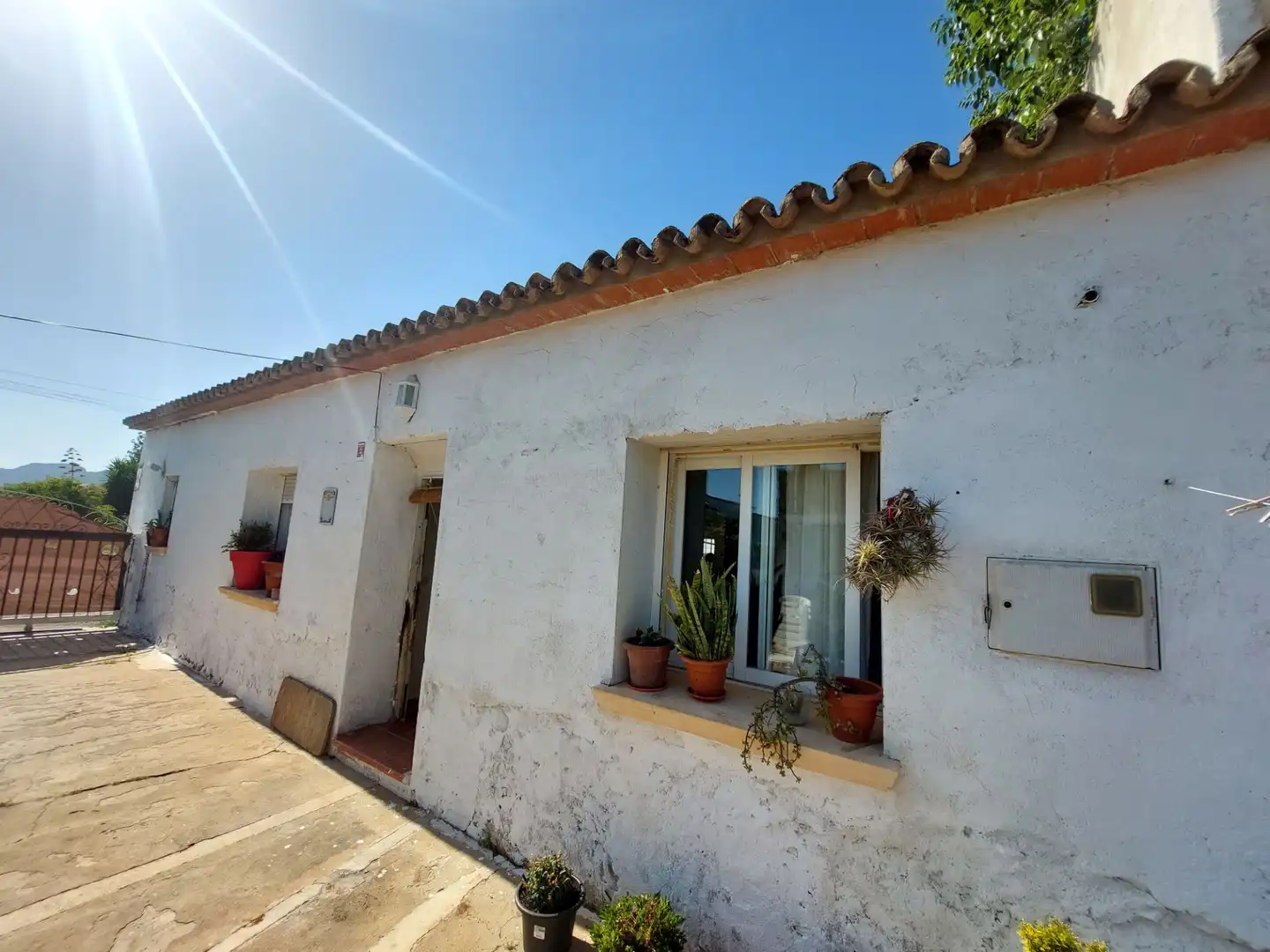 Vista exterior de Casa adosada en venta en Dénia con Jardín privado y Amueblado