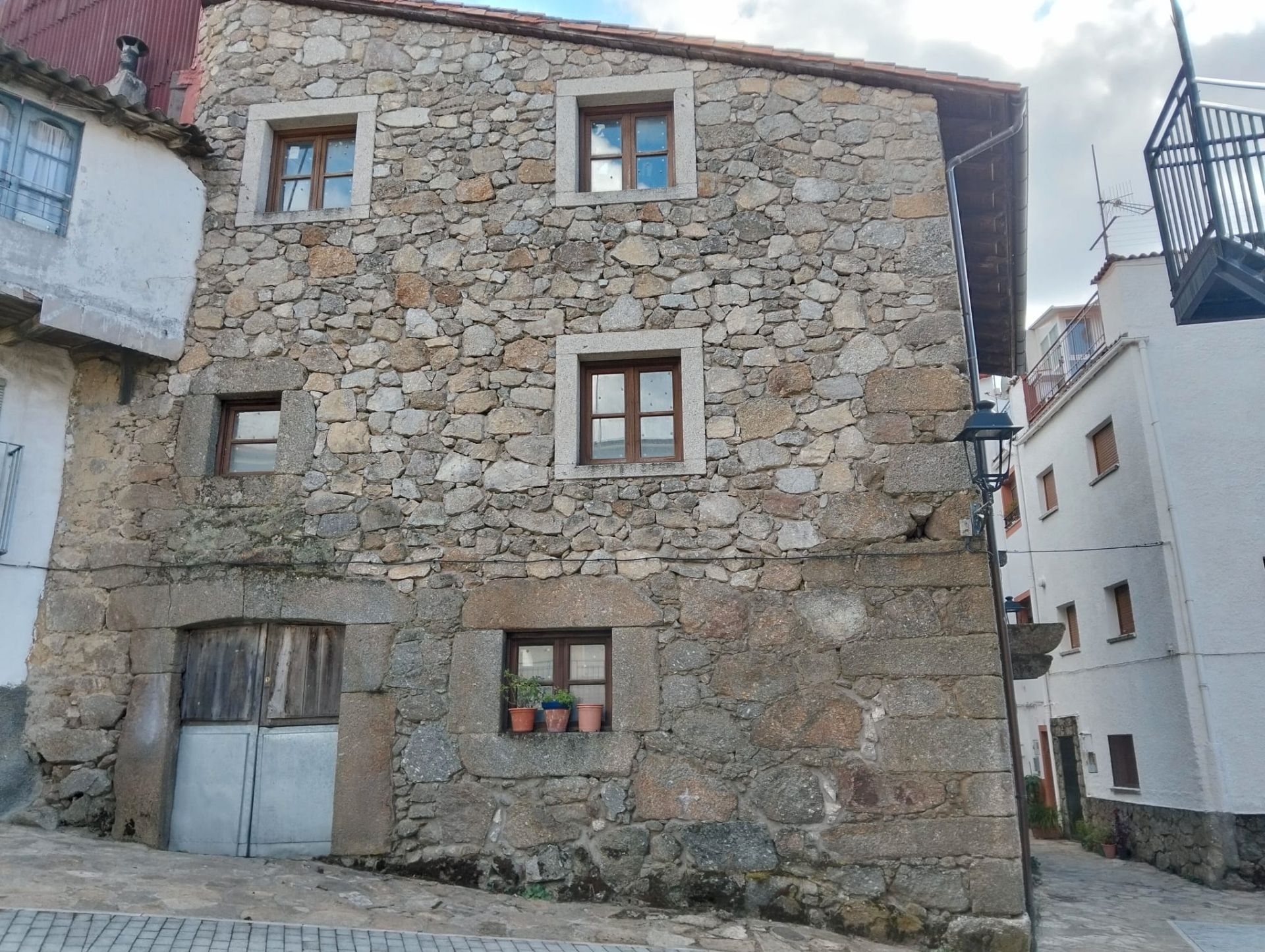 Vista exterior de Casa adosada en venda en La Garganta 