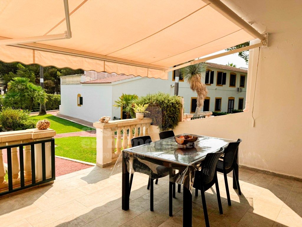 Terrace of Apartment for sale in Ciutadella de Menorca  with Air Conditioner, Private garden and Swimming Pool