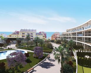 Vista exterior de Planta baixa en venda en Manilva amb Aire condicionat, Jardí privat i Terrassa