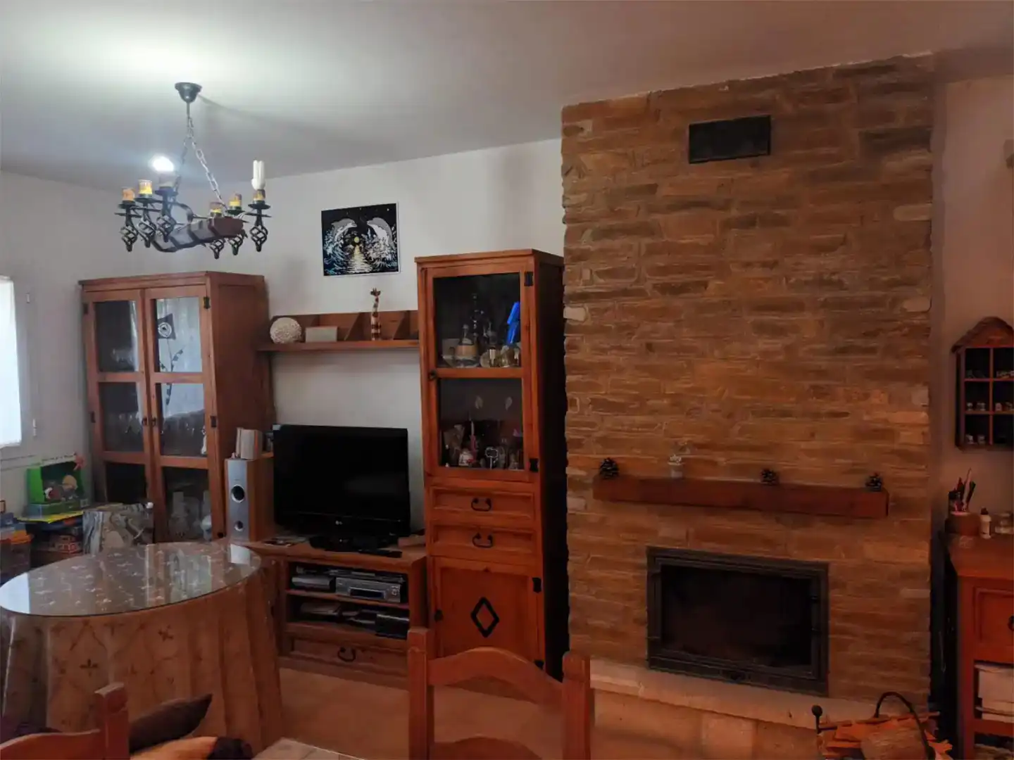 Sala d'estar de Dúplex en venda en Gérgal amb Jardí privat, Traster i Moblat