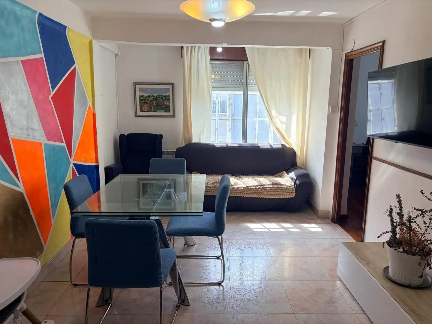 Sala de estar de Piso en venta en Vigo  con Amueblado