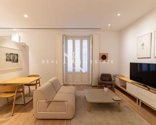 Living room of Loft to rent in  Valencia Capital  with Air Conditioner, Heating and Furnished