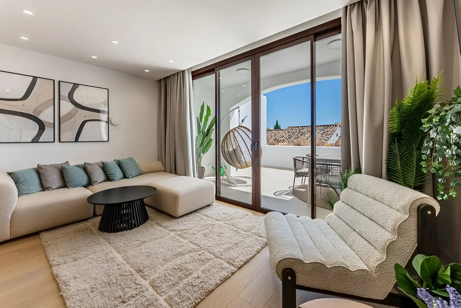 Maison mitoyenne avec piscine à vendre à Benahavís pueblo, imagen 2