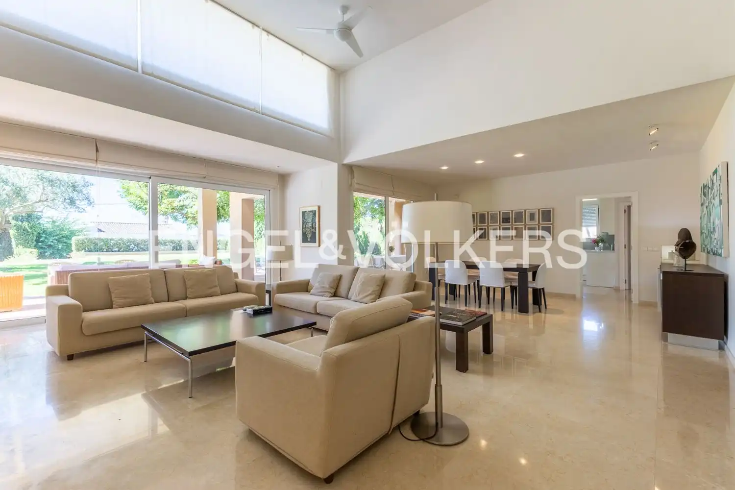 Sala de estar de Casa o chalet en venta en Jávea / Xàbia con Aire acondicionado, Calefacción y Jardín privado