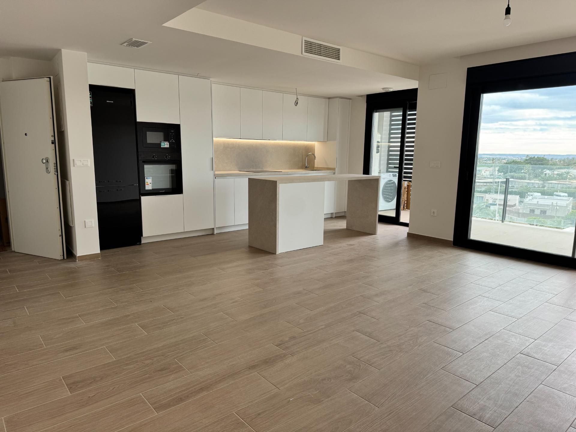 Kitchen of Flat to rent in Elche / Elx  with Air Conditioner, Terrace and Balcony