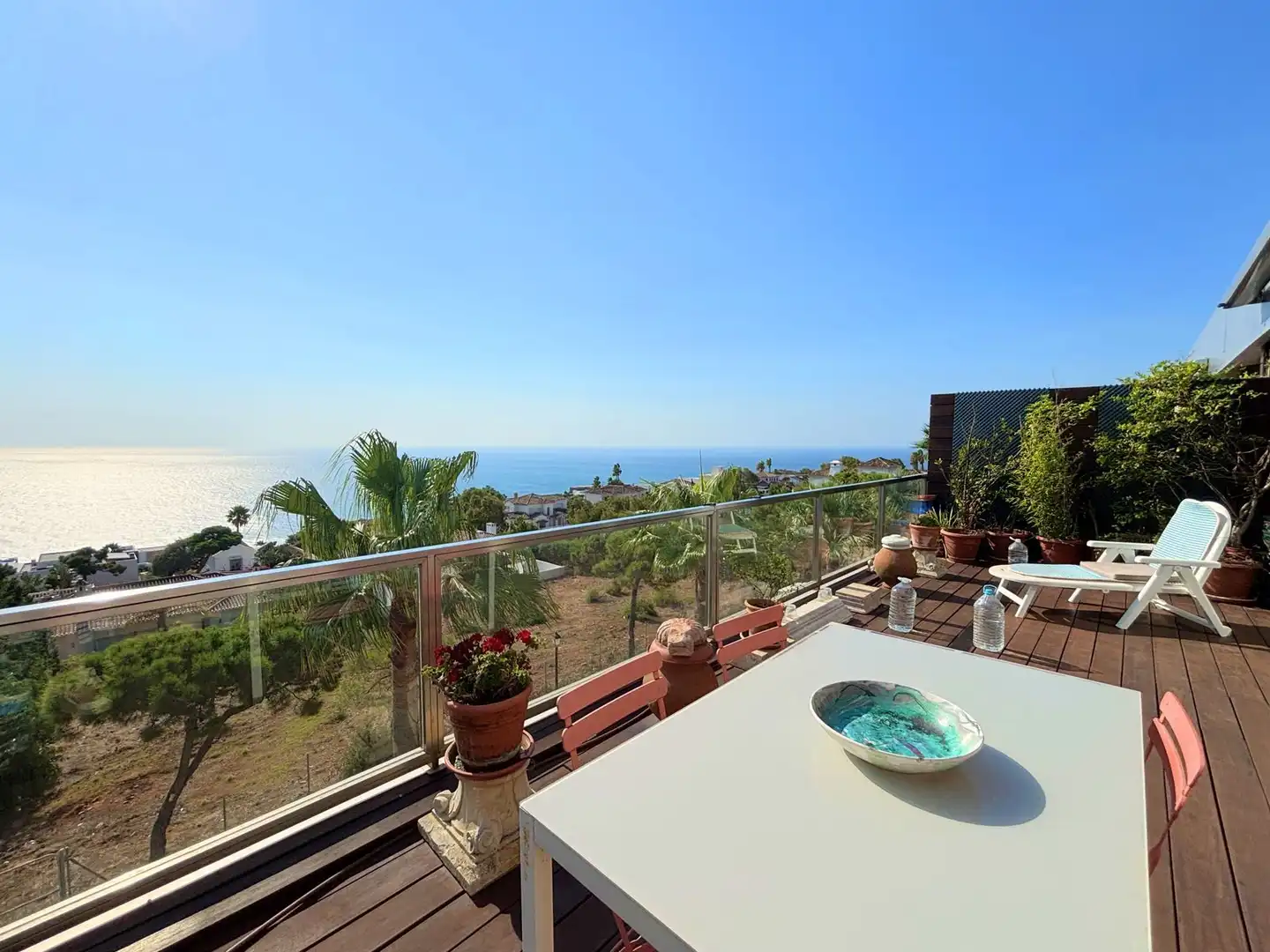 Terraza de Ático en venta en Manilva con Aire acondicionado, Terraza y TV