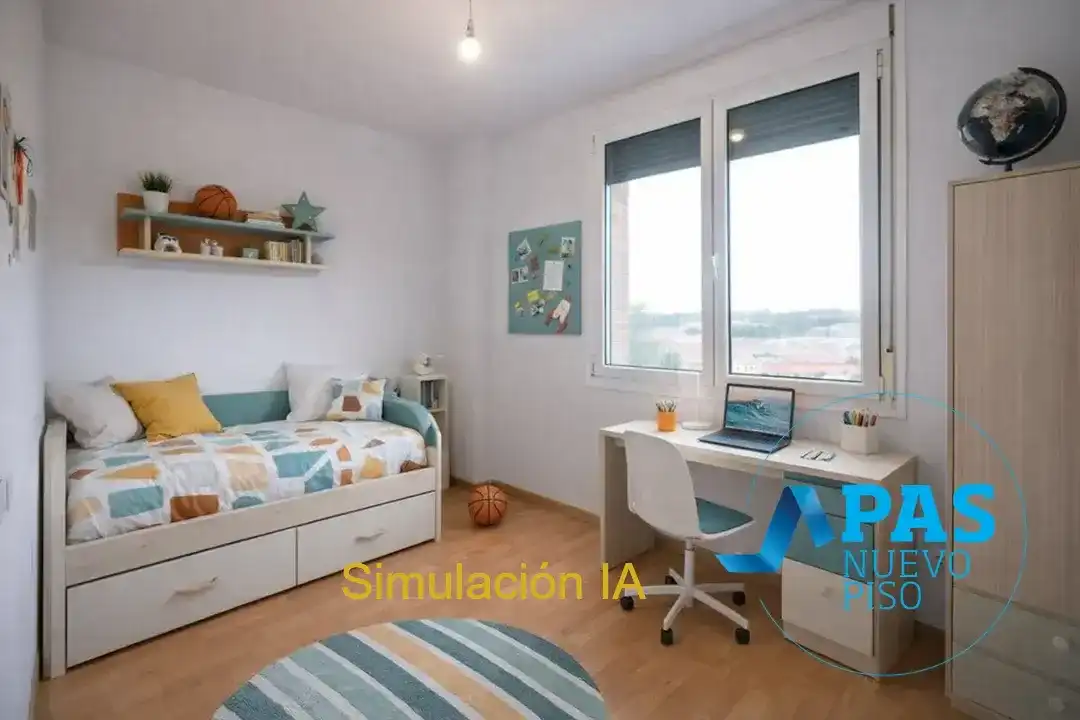 Bedroom of Flat for sale in Santander  with Heating, Private garden and Storage room