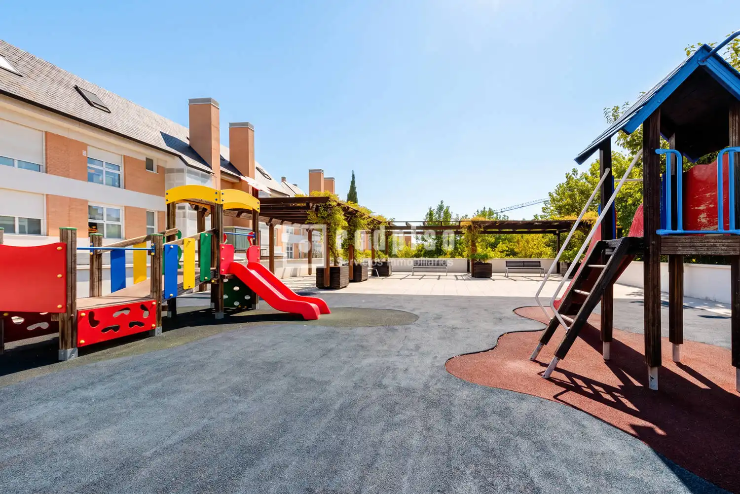 Terrace of Flat for sale in Las Rozas de Madrid  with Air Conditioner, Heating and Private garden