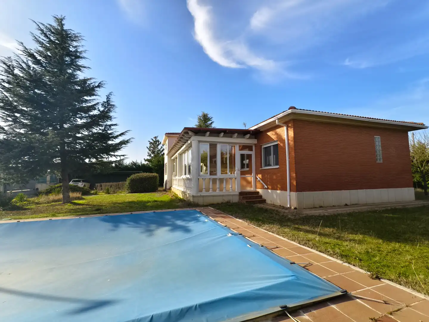 Jardín de Casa o chalet en venta en Grijota con Calefacción, Jardín privado y Piscina