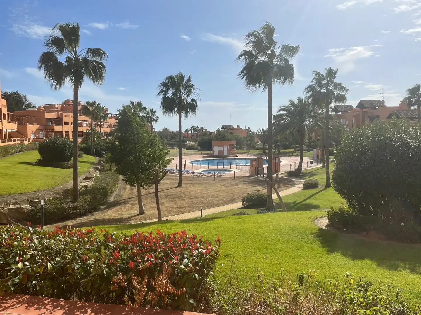 Jardín de Apartamento de alquiler en Casares con Aire acondicionado, Terraza y Amueblado